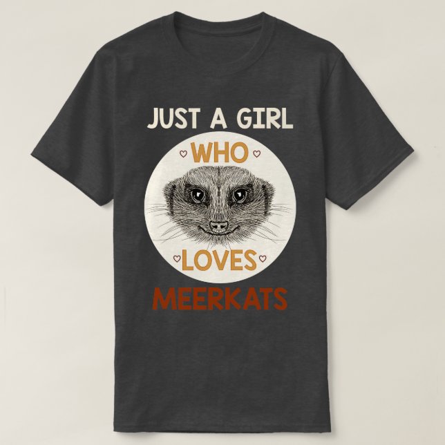 Camiseta Chica África Safari Funny Meerkat (Diseño del anverso)