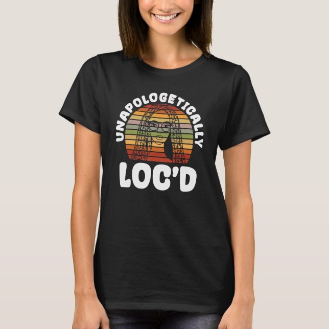 Camiseta Chica africano afroamericano de Loc'd Up (Anverso)