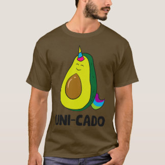 Camiseta Chica aguacate aguacate Unicornio Mujeres UniCado 