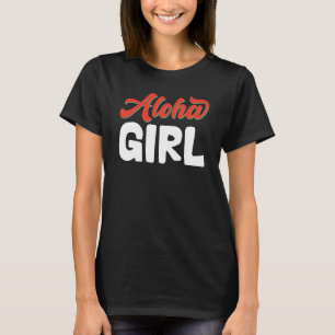 Camiseta Chica Aloha Hawaiana Tiki de Piña de Hawái