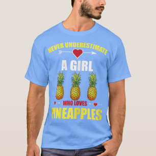 Camiseta Chica Aloha Hawaii De Cute Pineapple Lodge