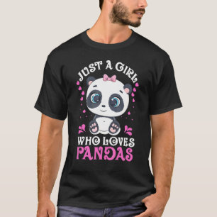 Camiseta Chica Ama Panda Bear Cute Panda Bear Classic