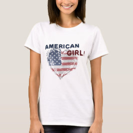 Camiseta Chica Americana