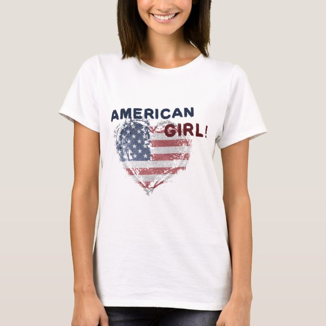 Camiseta Chica Americana (Anverso)