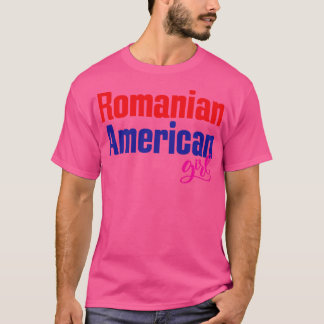 Camiseta Chica americano rumano 2