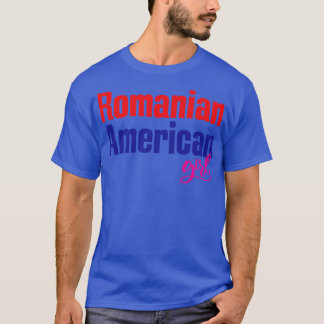 Camiseta Chica americano rumano 2