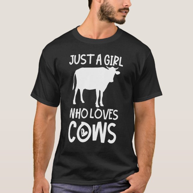 Camiseta Chica Amor Vaca (Anverso)