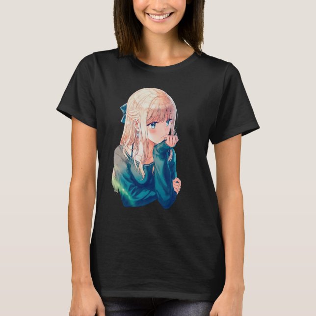Camiseta Chica animado (Anverso)