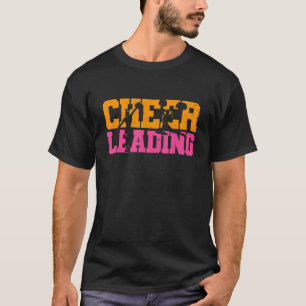 Camiseta Chica animador de Vintage Cheering