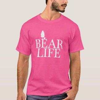 Camiseta Chica animal del bosque vida de oso