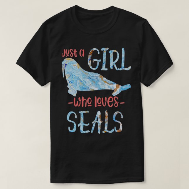 Camiseta Chica Animal Lover Gift Seol Women Cute Sea Lion (Diseño del anverso)