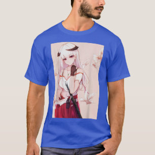 Camiseta Chica animalista Waifu Otaku japonés estético