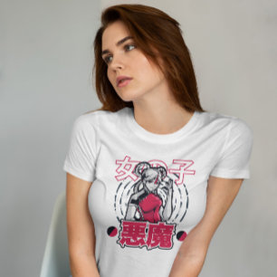 Camiseta Chica Anime Chino