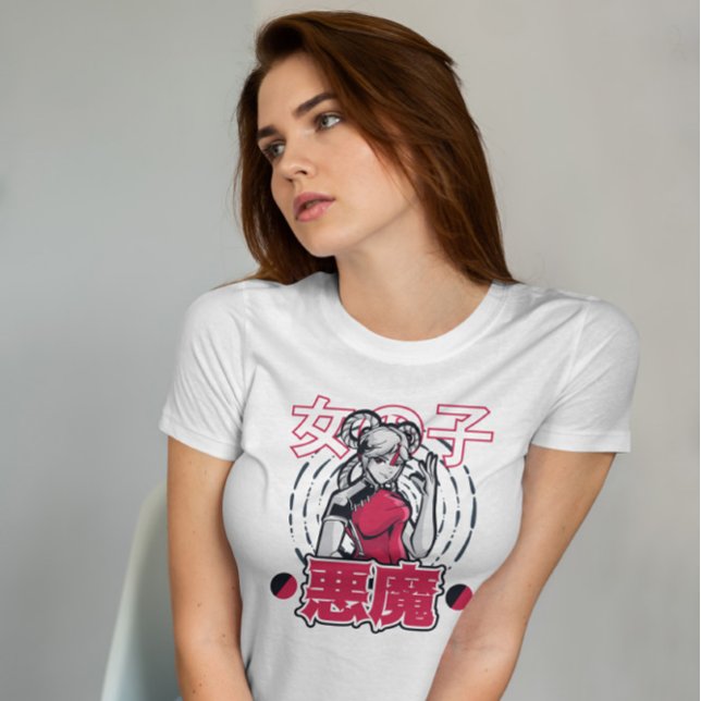 Camiseta Chica Anime Chino (Subido por el creador)