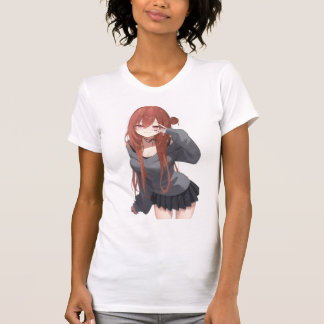 Camiseta Chica Anime Estética Linda