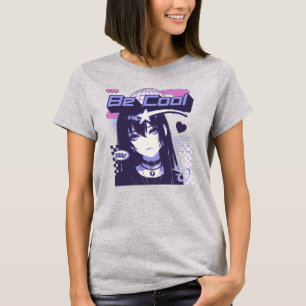 Camiseta Chica Anime Guay Estética Goth