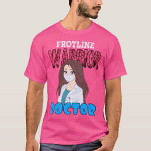 Camiseta Chica Anime Médico guerrero de Frontline Face Mask