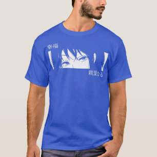 Camiseta Chica anime mira arte cultural japonés arte arte a