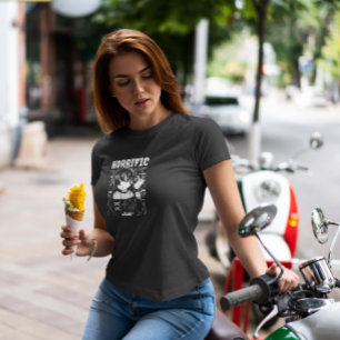 Camiseta Chica Anime oscuro