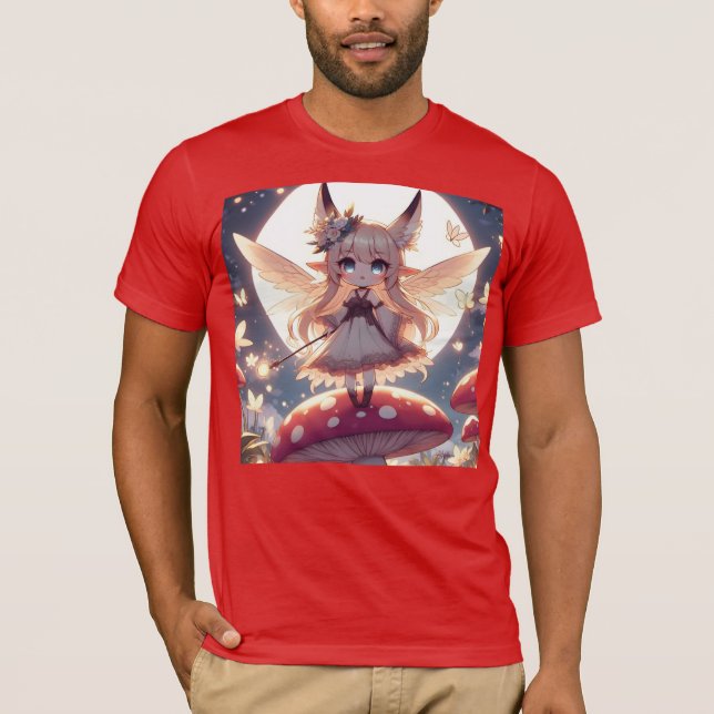 Camiseta Chica anime Pixie Hippie Moon Fairy (Anverso)