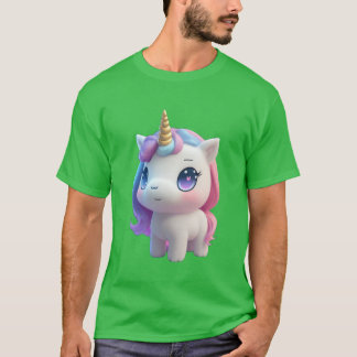 Camiseta Chica Anime Unicornio