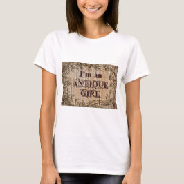 Camiseta Chica antiguo