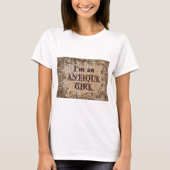 Camiseta Chica antiguo (Anverso)