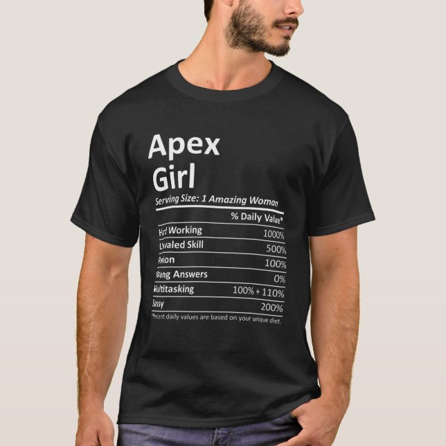 Camiseta CHICA APEX NC NORTE CAROLINA Funny City Home Roots (Anverso)