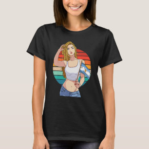 Camiseta Chica Argentina Bandera Argentina Orgullo Latino V