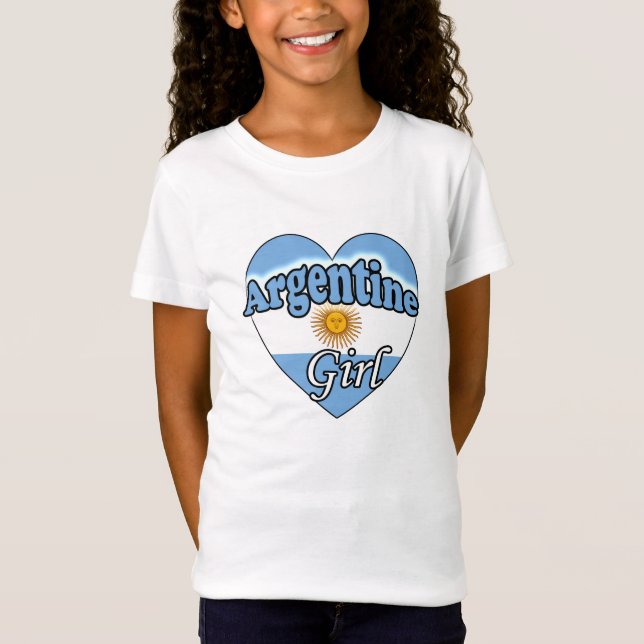 Camiseta Chica argentino (Anverso)