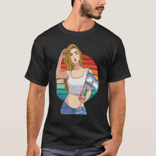 Camiseta Chica argentino Bandera argentina Orgullo latino V