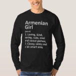 Camiseta Chica armenio Armenia Funny Country Home Roots De<br><div class="desc">El Chica armenio Armenia Funny Country Home Roots Descenso.</div>