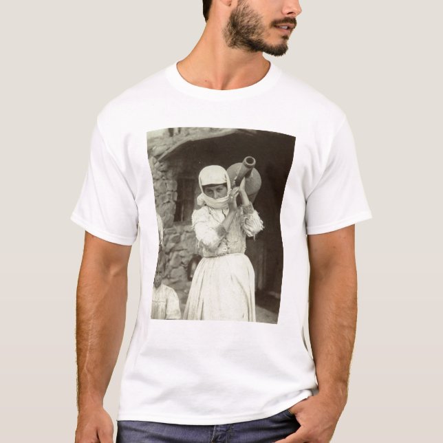 Camiseta Chica armenio del país, Ereván (Anverso)