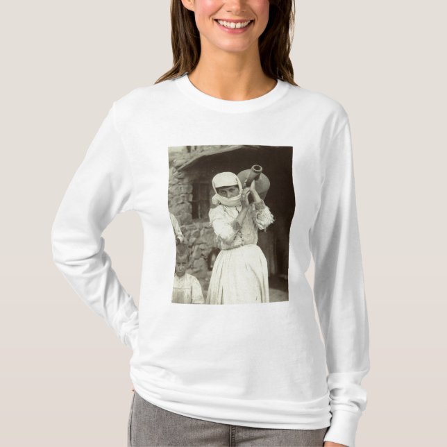 Camiseta Chica armenio del país, Ereván (Anverso)