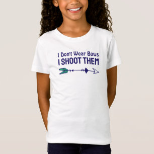 Camiseta Chica Arquera de Arco Blanco