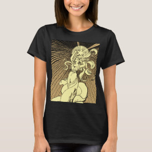 Camiseta Chica Art Nouveau Alcanzando las Estrellas