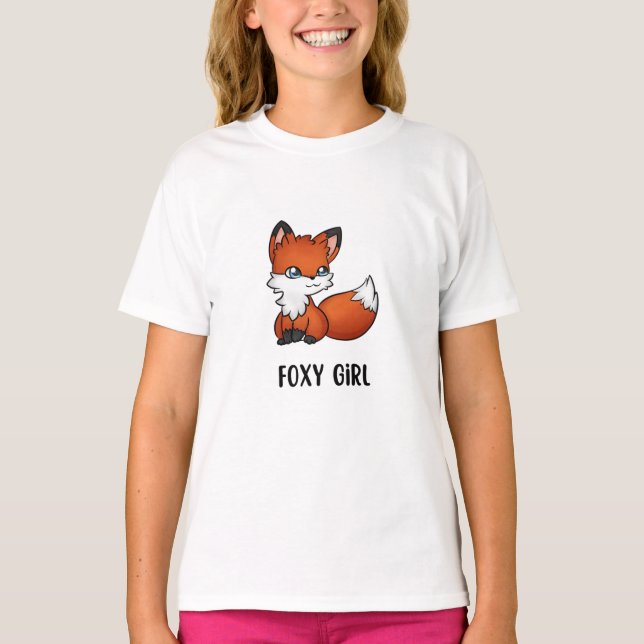 Camiseta Chica Astuta (Anverso)