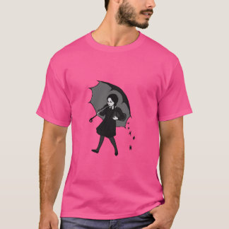 Camiseta Chica Asustadiza retro