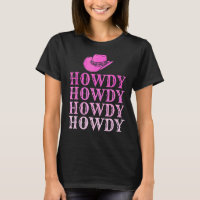 Chica austral del oeste Howdy Rodeo Rosa Wo