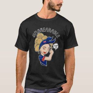 Camiseta Chica australiano inquebrantable en la herencia de