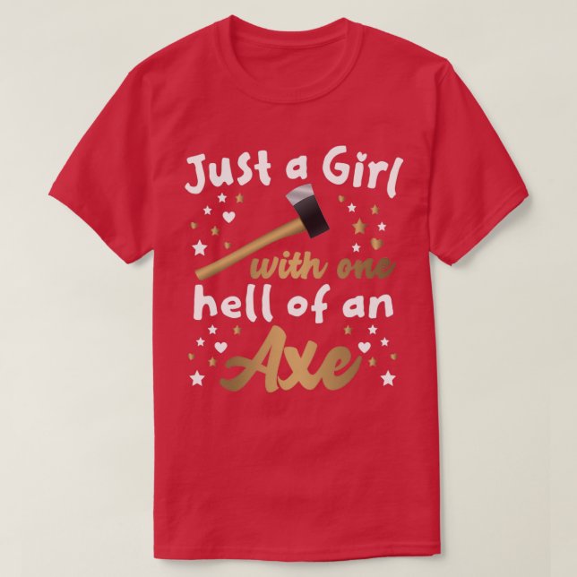 Camiseta Chica Ax Arrowing Ax Throwing Classic TShirt (Diseño del anverso)