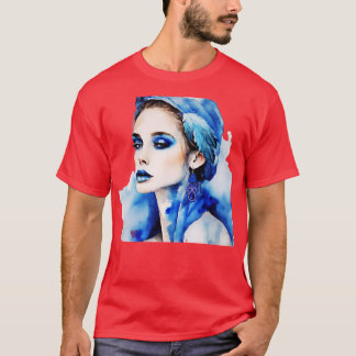 Camiseta Chica azul