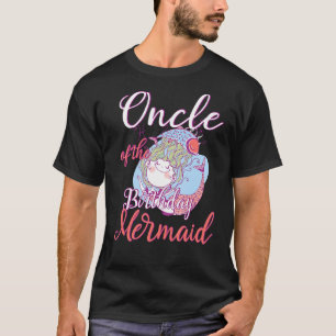 Camiseta Chica B de cumpleaños de la hija de la sirena