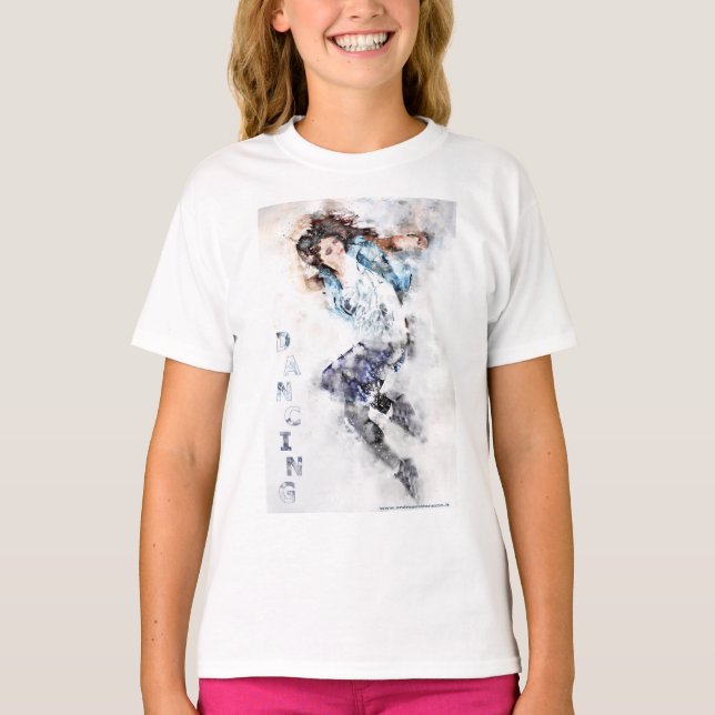 Camiseta Chica bailarín (Anverso)