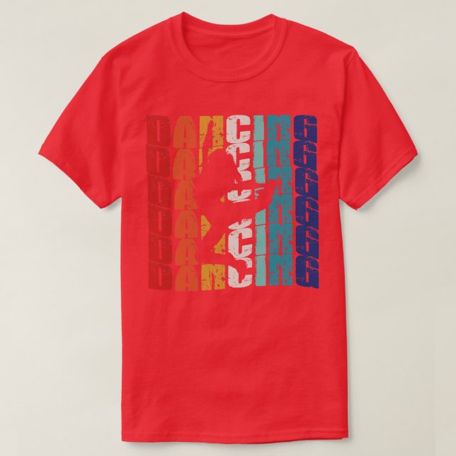 Camiseta Chica bailarín (Diseño del anverso)