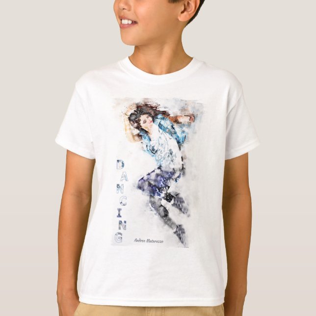 Camiseta Chica bailarín 2 (Anverso)