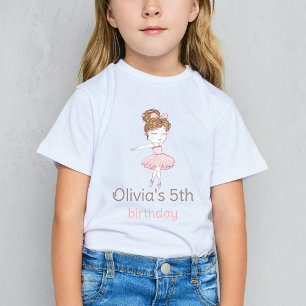 Camiseta Chica Bailarina Cumpleaños Invitada de Honor Coque