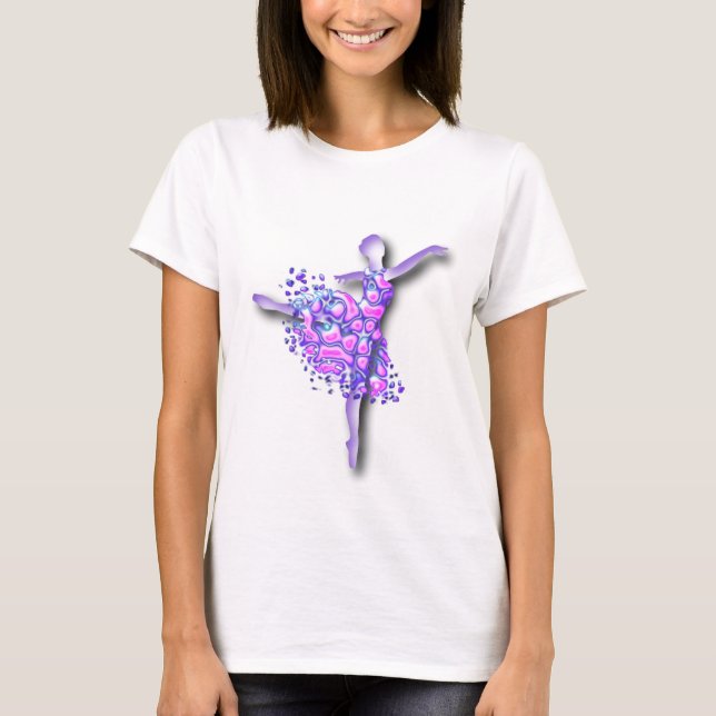 Camiseta Chica bailarina de ballet Ballerina T-Shirt (Anverso)
