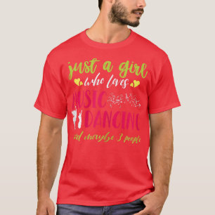 Camiseta Chica bailarina divertida Guay Bailarín Internacio