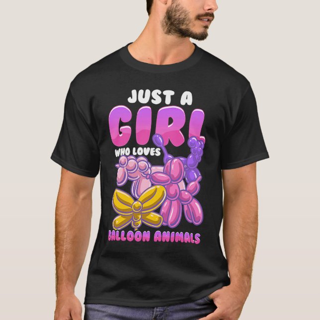 Camiseta Chica Balloon Animals Fiesta Balón Arti (Anverso)